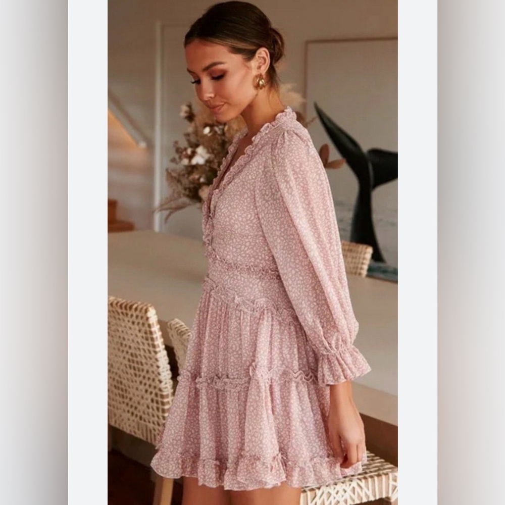 BOHO DRESS- RACHEL PARCELL - Picture 4 of 5